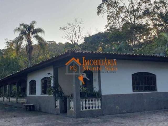 Chácara com 4 dormitórios à venda, 7000 m² por R$ 1.500.000,00 - Chácaras Copaco - Arujá/SP