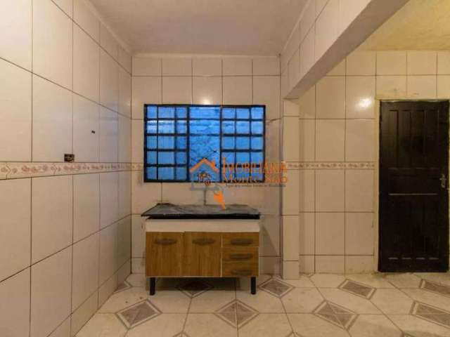 Casa com 1 dormitório para alugar, 50 m² por R$ 1.118,00/mês - Jardim Pinhal - Guarulhos/SP