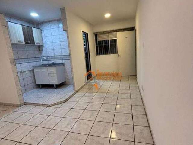 Kitnet com 1 dormitório, 25 m² - venda por R$ 165.000,00 ou aluguel por R$ 1.394,00/mês - Centro - Guarulhos/SP