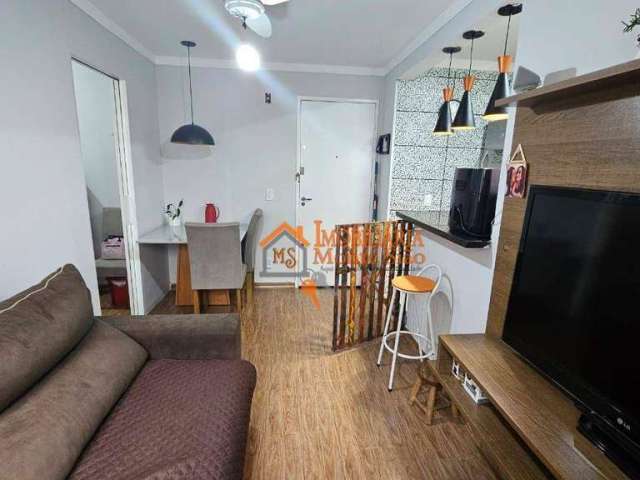 Apartamento com 2 dormitórios à venda, 45 m² por R$ 250.000,00 - Residencial Parque Cumbica - Guarulhos/SP