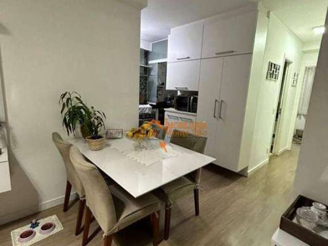 Apartamento com 3 dormitórios, 62 m² - venda por R$ 509.000,00 ou aluguel por R$ 4.000,00/mês - Vila Augusta - Guarulhos/SP