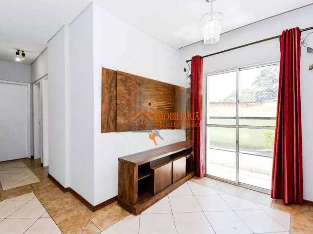 Apartamento com 3 dormitórios à venda, 83 m² por R$ 350.000,00 - Vila Capitão Rabelo - Guarulhos/SP