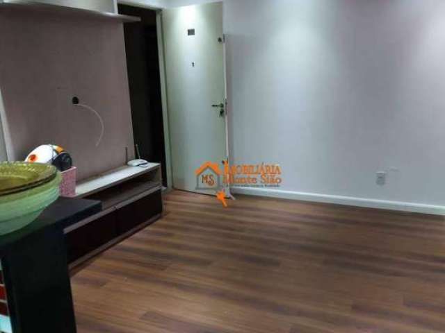 Apartamento com 2 dormitórios à venda, 43 m² por R$ 245.000,00 - Vila Alzira - Guarulhos/SP