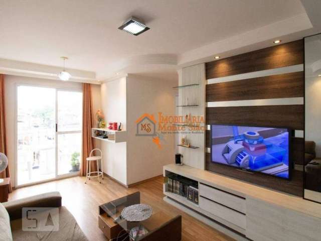 Apartamento com 3 dormitórios à venda, 62 m² por R$ 477.000,00 - Jardim Bela Vista - Guarulhos/SP