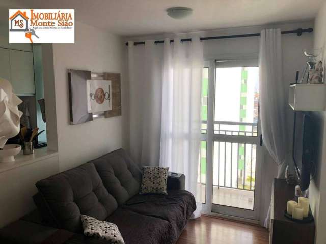 Apartamento com 3 dormitórios à venda, 57 m² por R$ 371.000,00 - Jardim Las Vegas - Guarulhos/SP