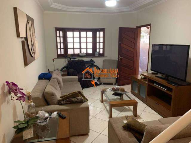 Sobrado com 3 dormitórios à venda, 180 m² por R$ 690.000,00 - Jardim Santa Cecília - Guarulhos/SP