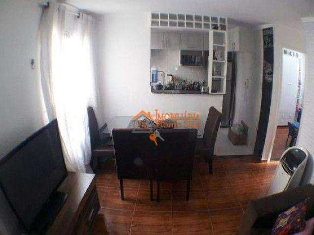 Apartamento com 2 dormitórios à venda, 46 m² por R$ 200.000,00 - Água Chata - Guarulhos/SP