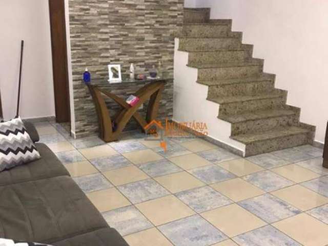 Sobrado com 3 dormitórios à venda, 90 m² por R$ 750.000,00 - Vila Hulda - Guarulhos/SP