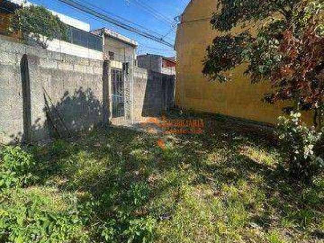 Terreno para compra na Vila Paraiso  , 276 m² por R$ 403.000 - Vila Paraíso - Guarulhos/SP