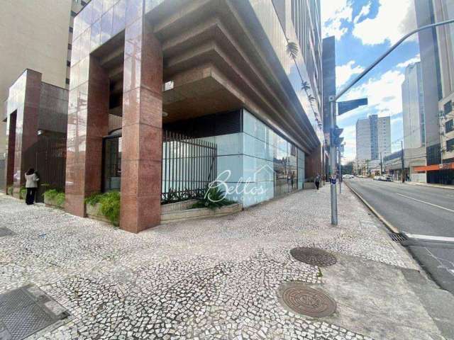 Loja para alugar, 123 m² por R$ 4.810,00/mês - Centro - Curitiba/PR