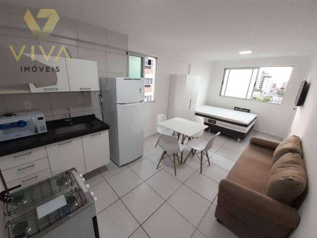 Flat com 1 dormitório para alugar anual, 35 m² por R$ 1.950/mês - Tambaú - João Pessoa/PB