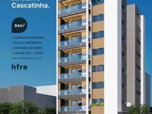 Apartamento com 2 quartos à venda na Rua Petrus Zaka, Cascatinha, Juiz de Fora por R$ 490.000