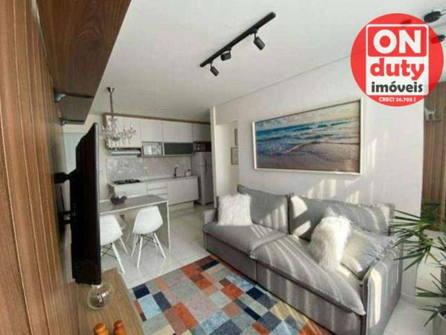 Apartamento com 2 dormitórios à venda, 47 m² por R$ 270.000,00 - Catiapoã - São Vicente/SP