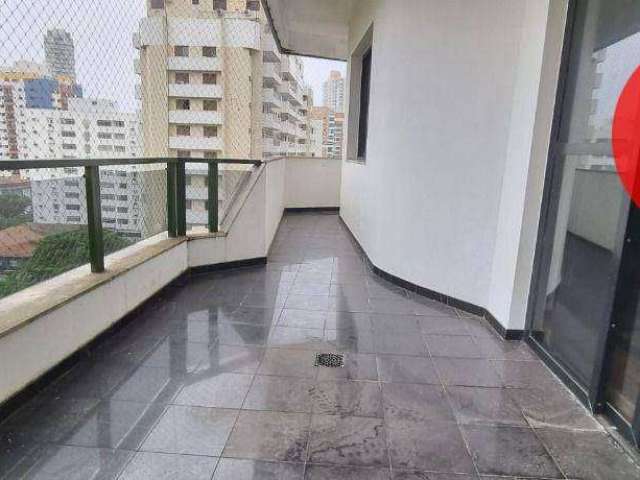 Apartamento com 4 dormitórios à venda, 360 m² por R$ 3.500.000,00 - Embaré - Santos/SP