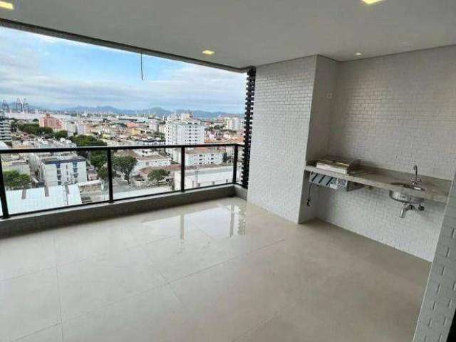 Apartamento com 2 quartos à venda, 82 m² por R$ 1.170.000 - Aparecida - Santos/SP