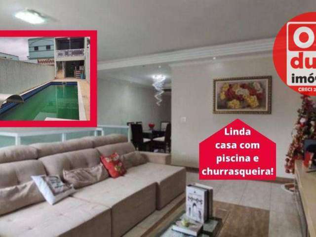 Casa- venda por R$ 930.000 ou aluguel por R$ 5.755/mês - Macuco - Santos/SP