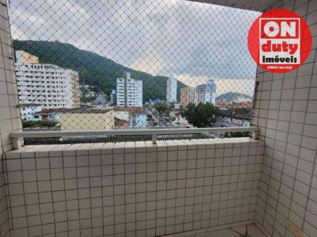 Apartamento com 2 dormitórios à venda, 89 m² por R$ 515.000,00 - Marapé - Santos/SP