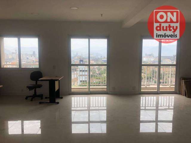 Sala para alugar, 44 m² por R$ 1.600,00/mês - Vila Matias - Santos/SP