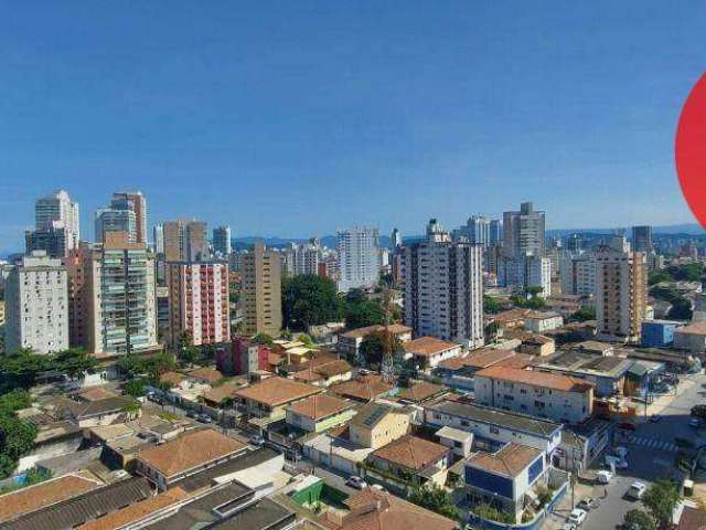 Sala, 37 m² - venda por R$ 370.000,00 ou aluguel por R$ 3.200,00/mês - Ponta da Praia - Santos/SP