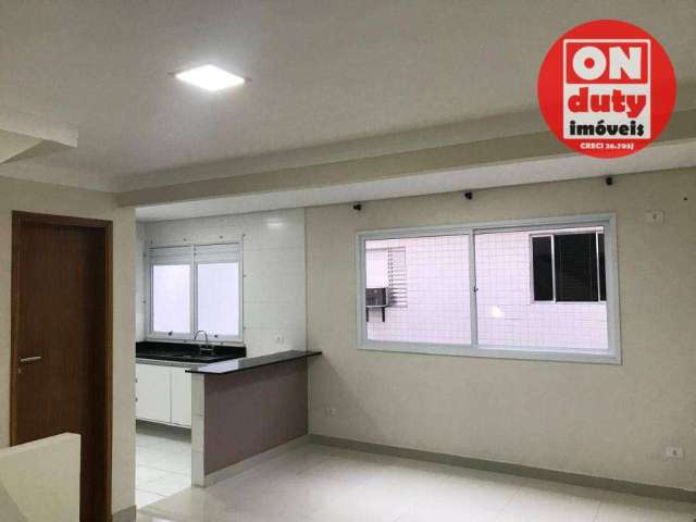 Casa com 2 dormitórios à venda, 110 m² por R$ 550.000,00 - Macuco - Santos/SP