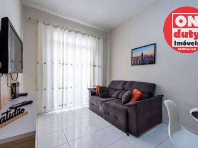 Apartamento com 2 dormitórios à venda, 78 m² por R$ 535.000,00 - Boqueirão - Santos/SP