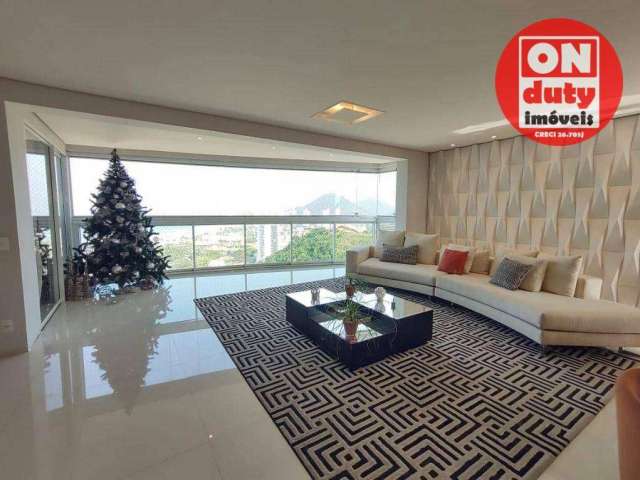 Apartamento com 4 dormitórios à venda, 268 m² por R$ 3.500.000,00 - Jardim Belmar - Guarujá/SP