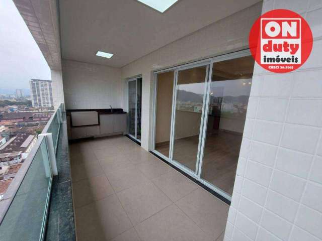 Apartamento com 2 dormitórios à venda, 65 m² por R$ 590.000,00 - Macuco - Santos/SP