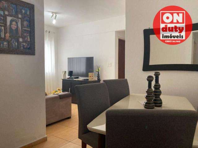 Apartamento com 2 dormitórios à venda, 57 m² por R$ 205.000,00 - Saboó - Santos/SP