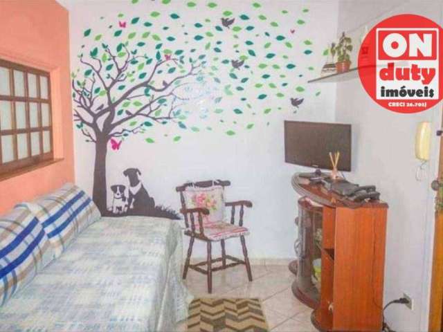 Apartamento com 1 dormitório, 35 m² - venda por R$ 180.000,00 ou aluguel por R$ 2.427,00/mês - Itararé - São Vicente/SP