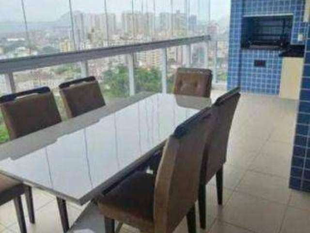 Apartamento com 3 dormitórios à venda, 137 m² por R$ 1.730.000,00 - Aparecida - Santos/SP