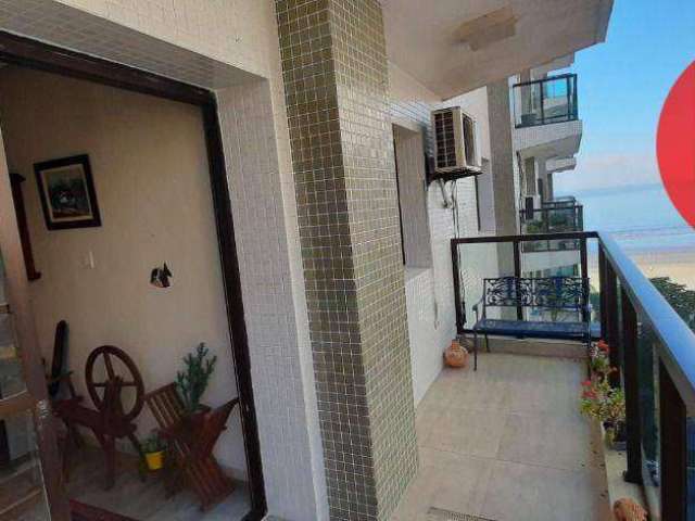 Apartamento para alugar, 146 m² por R$ 8.000/mês - Boqueirão - Santos/SP