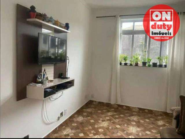 Apartamento com 2 dormitórios à venda, 65 m² por R$ 340.000,00 - Macuco - Santos/SP