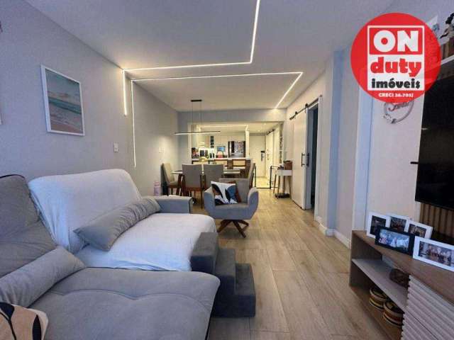 Apartamento com 2 dormitórios à venda, 80 m² por R$ 665.000,00 - Ponta da Praia - Santos/SP