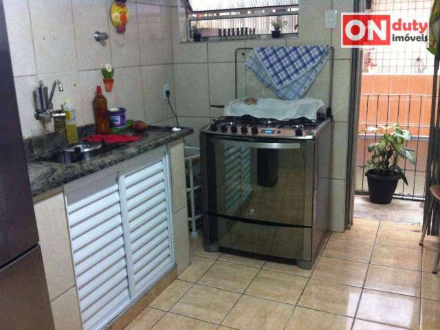 Apartamento com 3 dormitórios à venda, 61 m² por R$ 350.000,00 - Aparecida - Santos/SP