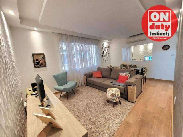 Apartamento à venda, 90 m² por R$ 530.000,00 - Pompéia - Santos/SP