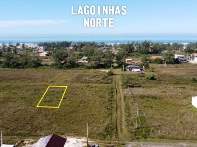 Lote parcelado a 300m do mar