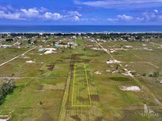 Chacará a 500 m da praia