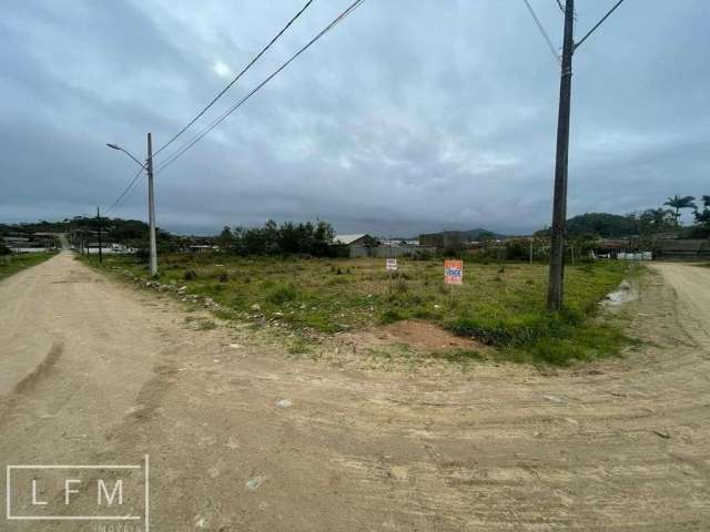 TERRENO de esquina com 433 m2, em Itajuba Barra Velha- SC