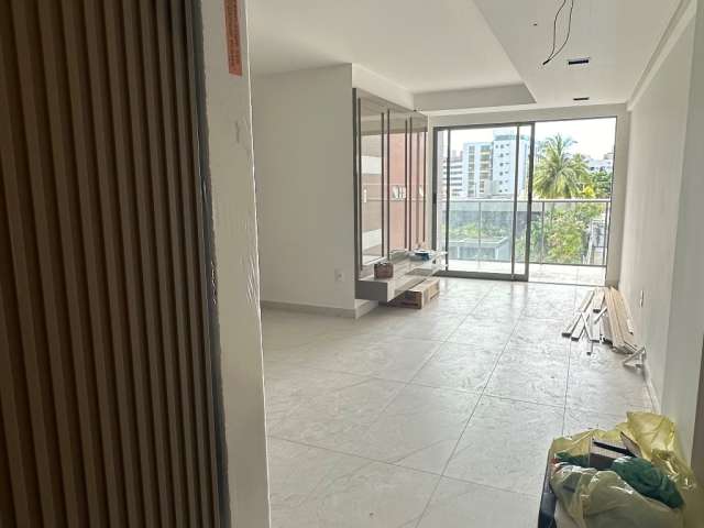 Apartamento beira mar semi mobiliado