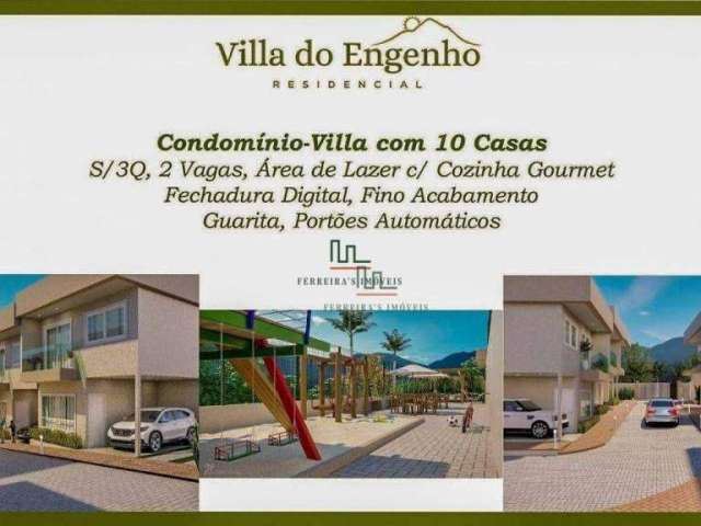 Casa com 3 dormitórios à venda, 150 m² por R$ 575.000,00 - Engenho do Mato - Niterói/RJ