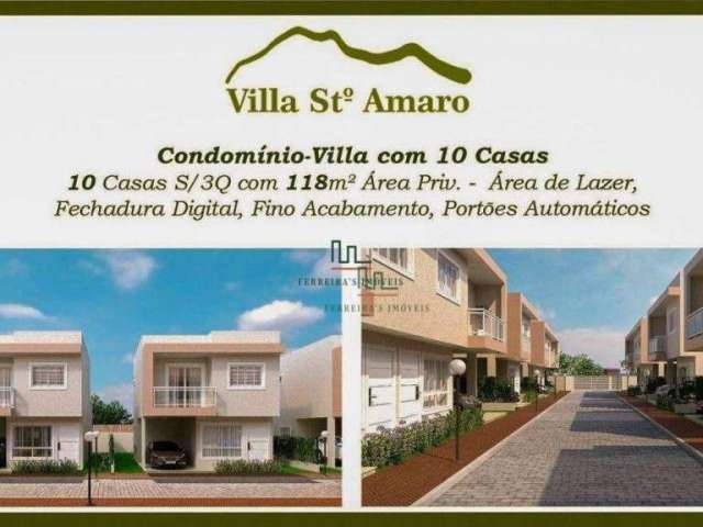 Casa com 3 dormitórios à venda, 118 m² por R$ 750.000 - Itaipu - Niterói/RJ