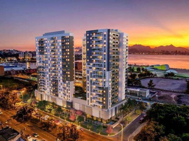 Apartamento Garden com 1 dormitório à venda, 44 m² por R$ 345.413 - Centro - Niterói/RJ