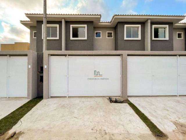 Casa com 2 dormitórios à venda, 80 m² por R$ 350.000 - Barroco (Itaipuaçu) - Maricá/RJ