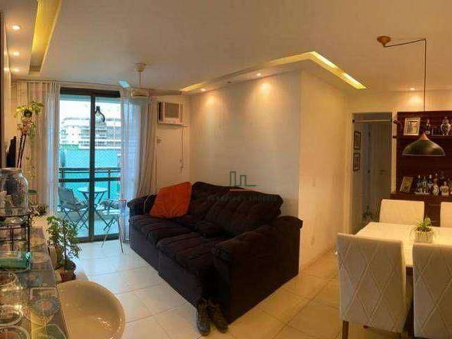 Apartamento com 2 dormitórios à venda, 80 m² por R$ 749.000,00 - Charitas - Niterói/RJ