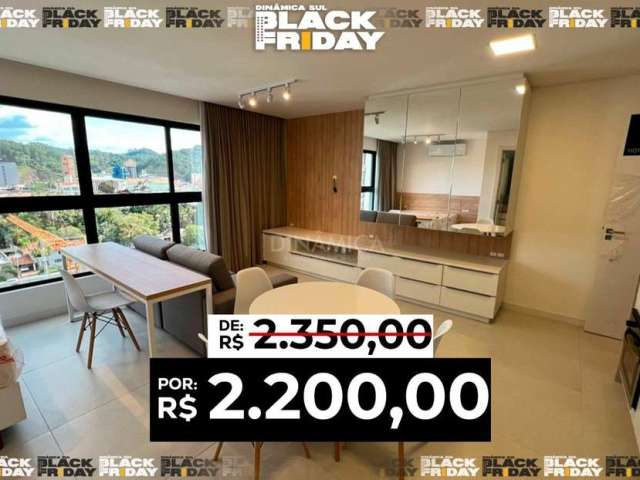 Apartamento com 1 quarto para alugar no Ponta Aguda, Blumenau , 35 m2 por R$ 2.200