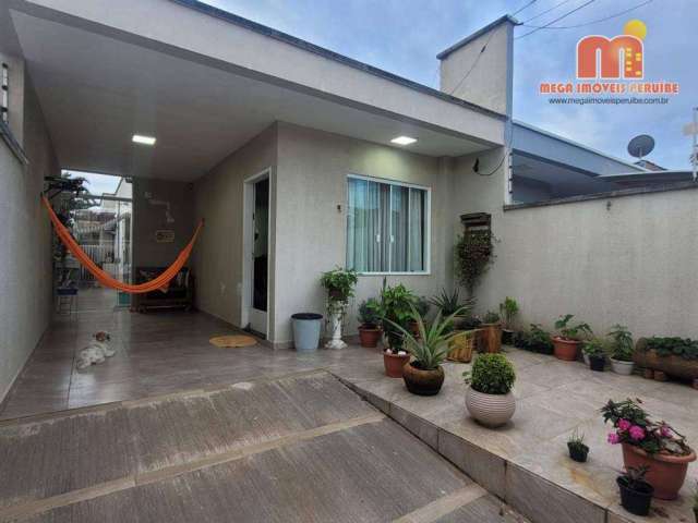 Casa com 2 dormitórios à venda, 76 m² por R$ 295.000,00 - Balneário São João Batista II - Peruíbe/SP