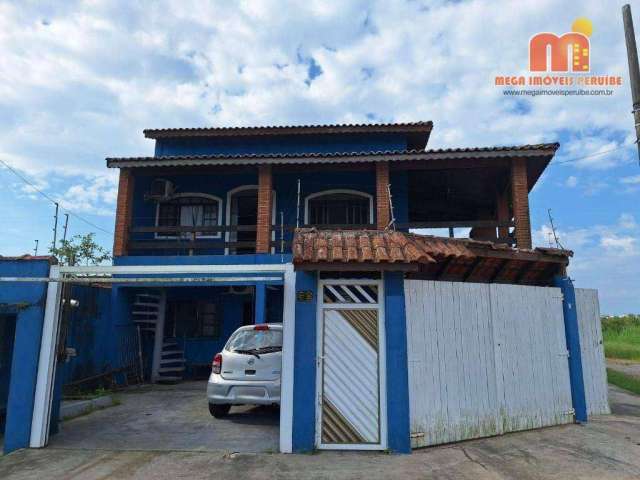 Casa com 4 dormitórios à venda, 350 m² por R$ 450.000,00 - Estância São José - Peruíbe/SP