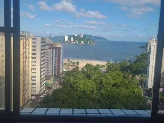 Sala living para venda  com Vista mar  em São Vicente