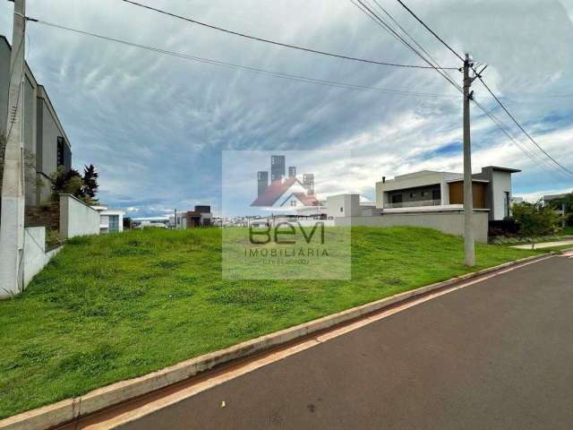 Terreno em condomínio fechado à venda no Santa Rosa, Piracicaba , 314 m2 por R$ 380.000