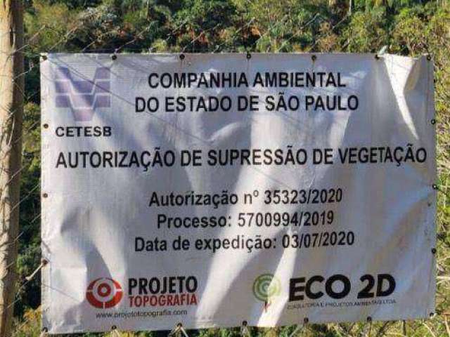 Terreno à venda, 2024 m² por R$ 350.000,00 - Chácaras Condomínio Recanto Pássaros II - Jacareí/SP